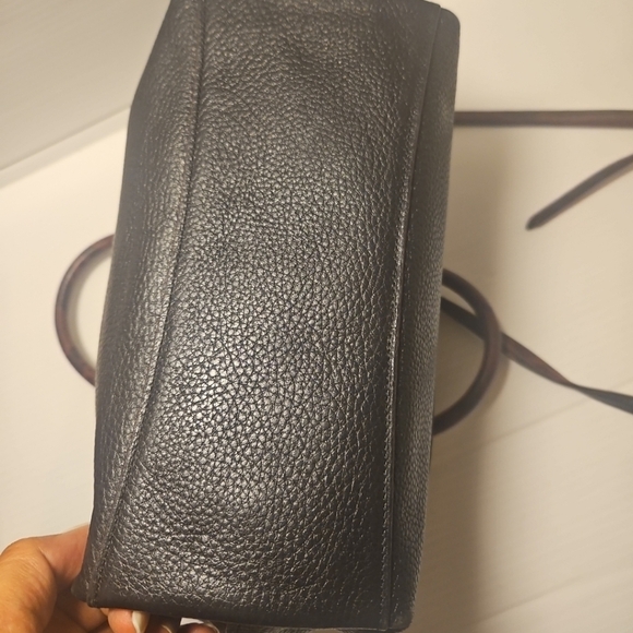 Coach Mini Emma Python Accent Satchel Leather F34281 Shoulder Bag - Picture 11 of 15